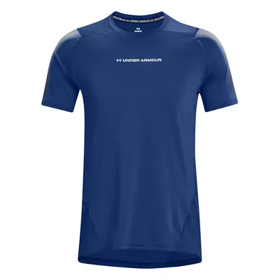 Tričko Under Armour Hg Armour Nov Fitted Ss Blue