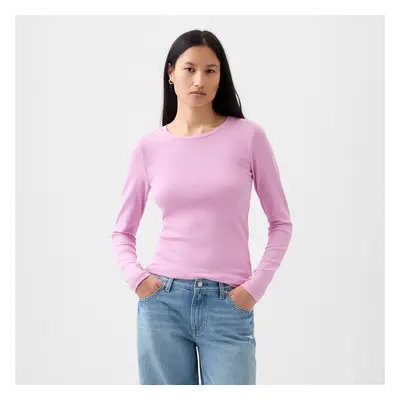 Top GAP Longsleeve Crewneck Modal Top Sugar Pink