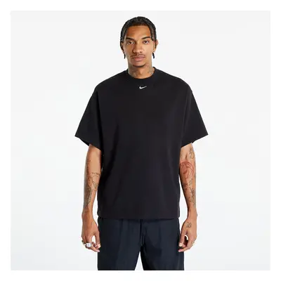 Tričko Nike Solo Swoosh Men's Short Sleeve Heavyweight Tee Black/ White