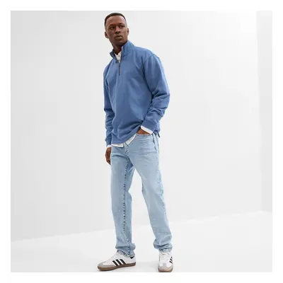 Kalhoty GAP Denim Pants Straight Light Wash