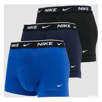 Boxerky Nike Dri-FIT Trunk 3Pack C/O Navy/ Blue/ Black