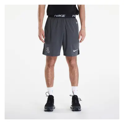 Šortky Nike Men's AC DF Short Knit Chicago White Sox Black/ Black