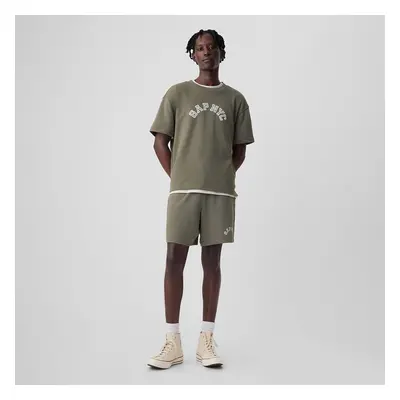 Šortky GAP Logo Shorts Sage