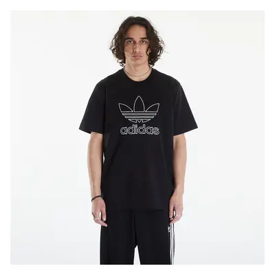 Tričko adidas Adicolor Outline Trefoil Tee Black