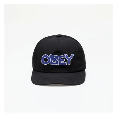 Kšiltovka OBEY Offline Panel Snapback Black