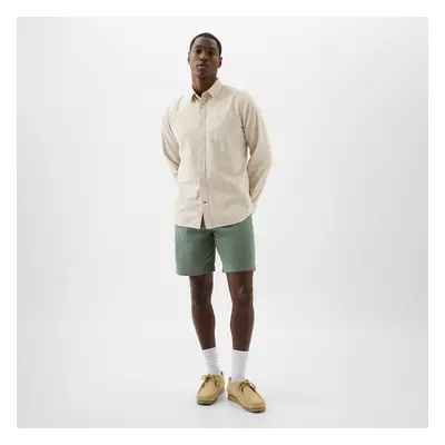 Šortky GAP Inch Cessential Shorts Laurel Wreath Green