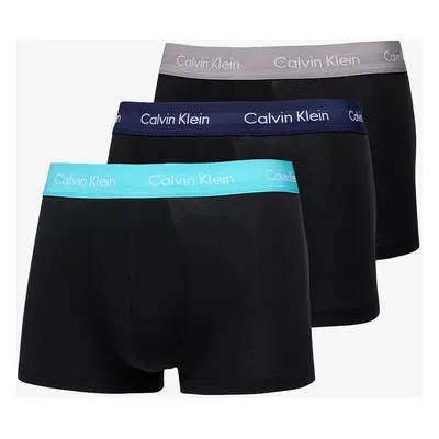 Boxerky Calvin Klein Cotton Stretch Low Rise Trunk 3-Pack Black