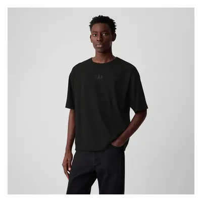 Tričko GAP Micro Logo Tee Black