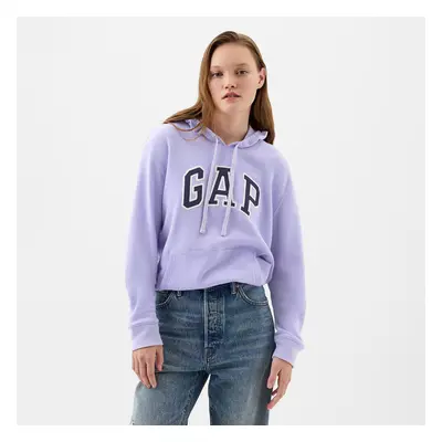 Mikina GAP Pullover Logo Hoodie Fresh Lavender