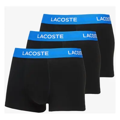 Boxerky LACOSTE Trunk Black/ Marina