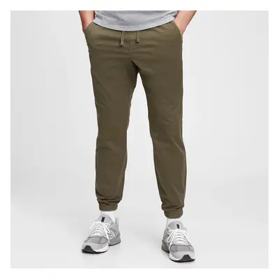 Kalhoty GAP Jogger Pants Black Moss