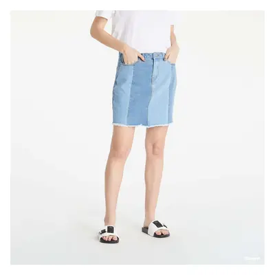 Sukně Noisy May Skirt Jean Mini Blue Blue