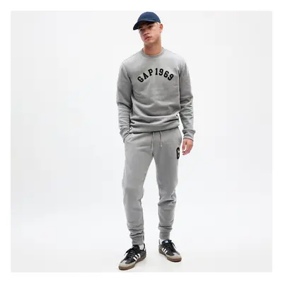 Tepláky GAP Logo Jogger Sweatpants Pilot Grey