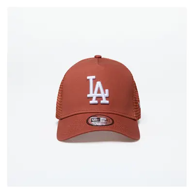 Kšiltovka New Era Los Angeles Dodgers 9Forty Trucker Terracotta/ White