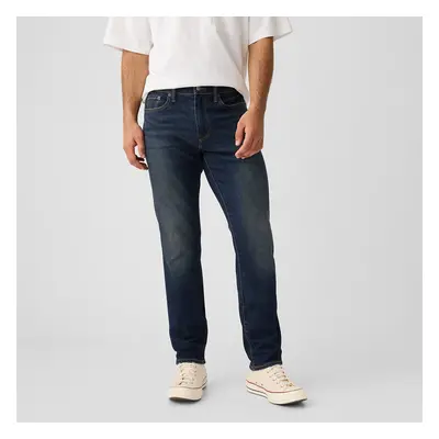 Kalhoty GAP Denim Pants Slim Dark Wash