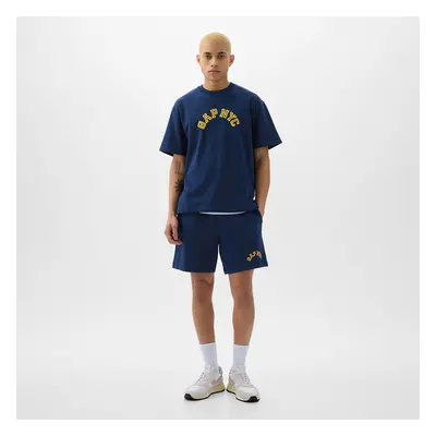 Šortky GAP Logo Shorts Pangea Blue