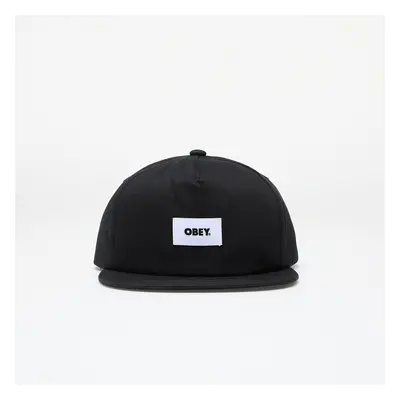 Kšiltovka OBEY Bold Label Organic Strapback II Black