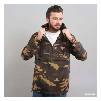 Větrovka Urban Classics Camo Pull Over Windbreaker Camo Green