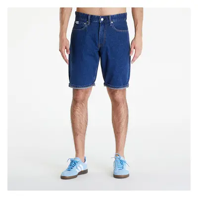 Šortky Calvin Klein Jeans Regular Shorts Denim Dark