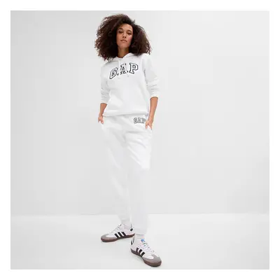 Tepláky GAP Logo Jogger Sweatpants Optic White