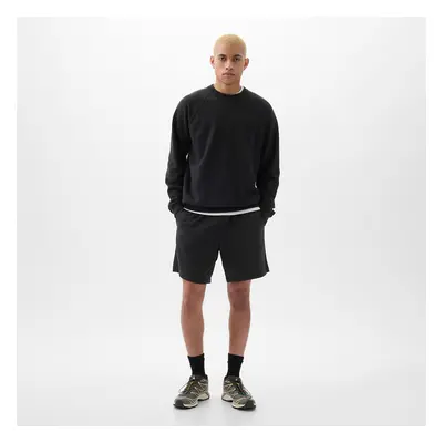 Šortky GAP French Terry Logo Shorts Moonless Night