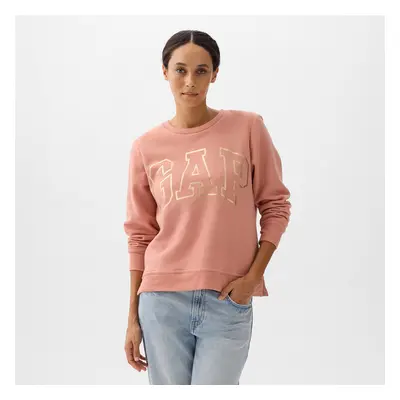 Mikina GAP Logo Sweatshirt Pink Rosette