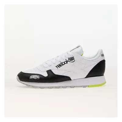 Tenisky Reebok Classic Leather Core Black/ Ftw White/ Acid Yellow EUR