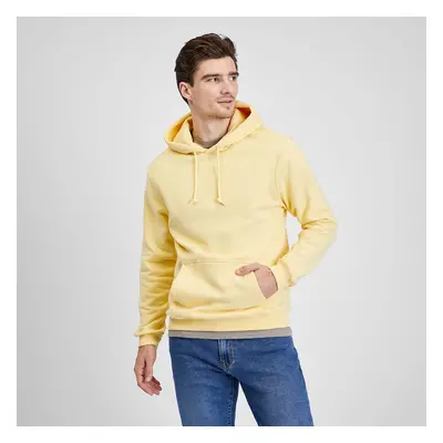 Mikina GAP Non Logo Hoodie Havana Yellow