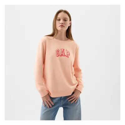 Mikina GAP Logo Sweatshirt Peach Parfait