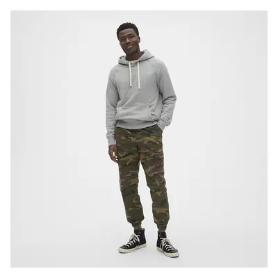 Kalhoty GAP Jogger Pants Green Camo