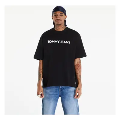 Tričko Tommy Jeans Logo Oversized Fit T-Shirt Black