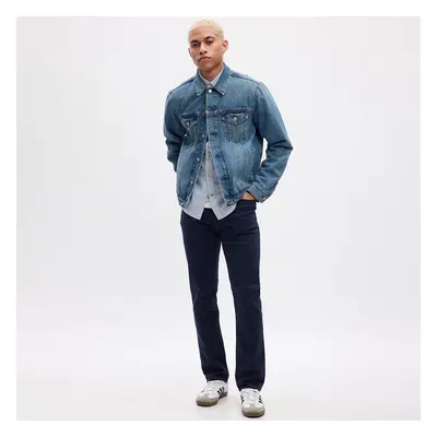 Kalhoty GAP Denim Pants Slim Night Shadow