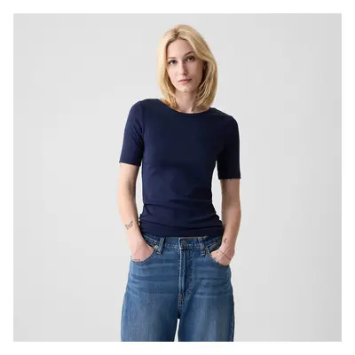 Tričko GAP Modern Crewneck T-Shirt Navy Uniform