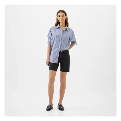 Šortky GAP Inch Denim Shorts Black Wash