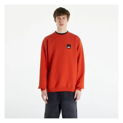 Mikina Horsefeathers Dunk Sweatshirt Orange Rust