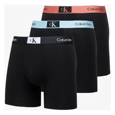 Boxerky Calvin Klein Cotton Stretch Boxer Brief 3-Pack Black