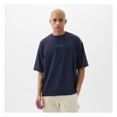 Tričko GAP Micro Logo Tee Navy Uniform