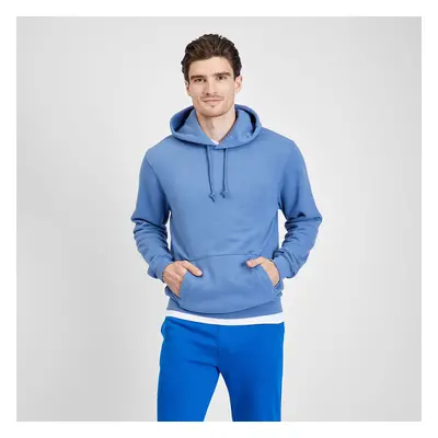 Mikina GAP Non Logo Hoodie Bainbridge Blue