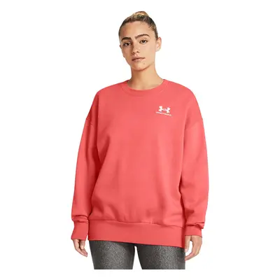 Mikina Under Armour Essential Fleece Os Crew Coho