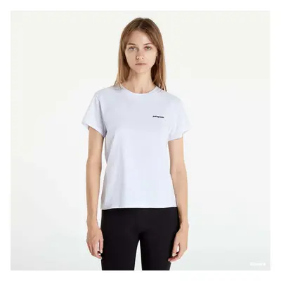 Tričko Patagonia W´S P-6 Logo Responsibili T-Shirt White