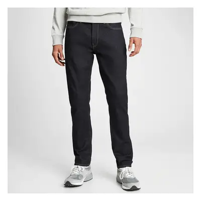 Kalhoty GAP Denim Pants Straight Taper Rinsed