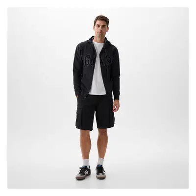 Šortky GAP Inch Cargo Shorts Moonless Night