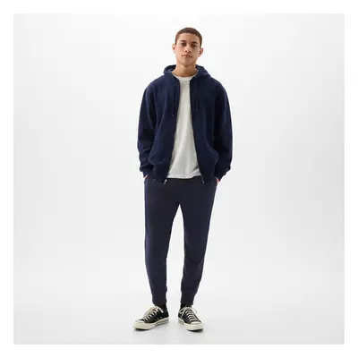 Tepláky GAP French Terry Logo Joggers Tapestry Navy