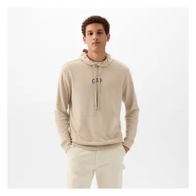 Mikina GAP French Terry Pullover Mini Logo Hoodie Bedrock