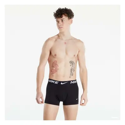 Boxerky Nike Dri-FIT Trunk Essential Micro 3-Pack Black