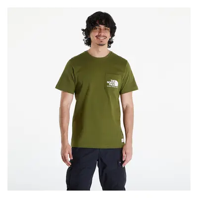 Tričko The North Face Berkeley California Pocket S/S Tee Forest Olive