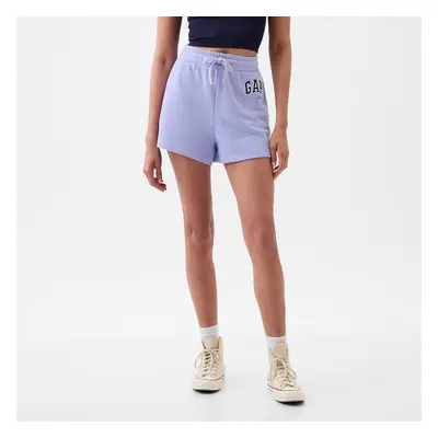 Šortky GAP Logo Shorts Fresh Lavender