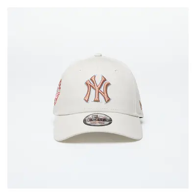 Kšiltovka New Era New York Yankees 9Forty Strapback Off White