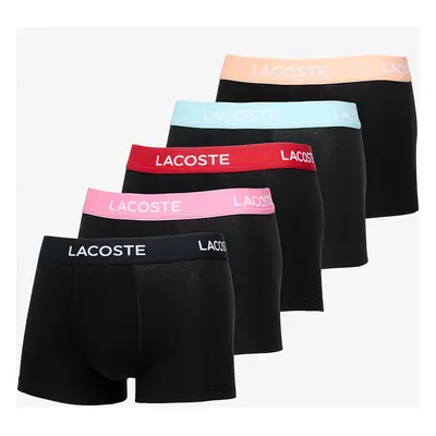 Boxerky LACOSTE Trunk Black/ Ledge/ Reseda/ Pastil