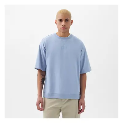 Tričko GAP Micro Logo Tee Distant Blue